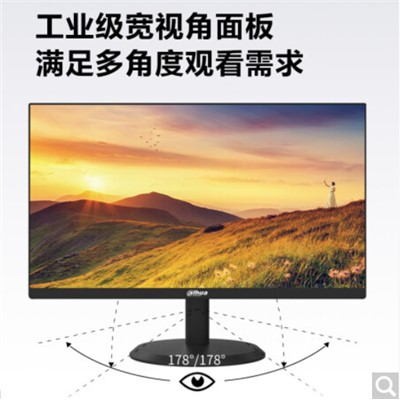 大華 DH-LM22-V200 監視器  1080P高清畫質 大廣角低功率 多接口高清寬頻