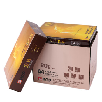 金鳥 A4 80g 復印紙 電腦打印紙辦公用品 金鳥A4/80克（5包裝/2500張） A4